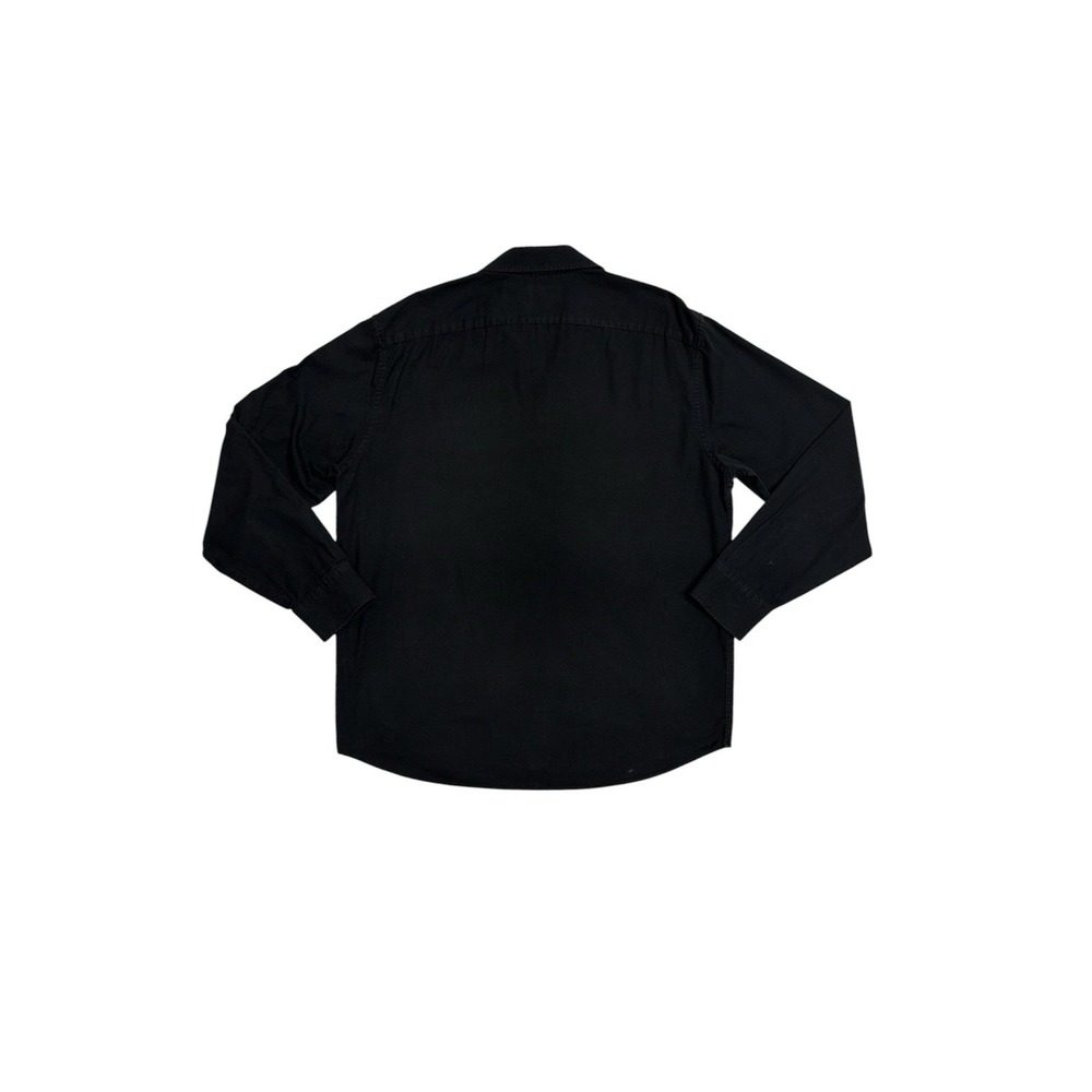 Zara Man Mens Regular Fit Long Sleeve Dress Shirt Black  Mens X-Large - Picture 2 of 7